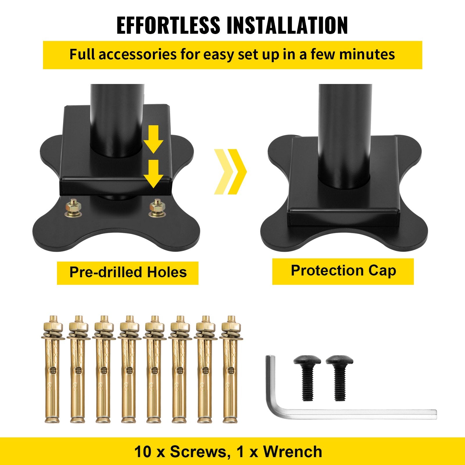 Door Hardware: VEVOR Handrail Outdoor Stairs, 3ft, 34 Inch Outdoor Handrail, Outdoor Stair Railing Adjustable from 0 to 60 Degrees Handrail for Stairs Outdoor Black Aluminum Stair Railing for Garden, Office Area