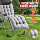 Automotive Parts: VEVOR Zero Gravity Chair, 26 inch Zero Gravity Recliner Lounge Chair for Indoor and Outdoor, Adjustable Anti Gravity Chair with Cushion, Headrest, Footrest, and Cupholder, 500 lbs, Gray