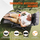 Automotive Parts: VEVOR Zero Gravity Chair, 26 inch Zero Gravity Recliner Lounge Chair for Indoor and Outdoor, Adjustable Anti Gravity Chair with Cushion, Headrest, Footrest, and Cupholder, 500 lbs, Gray