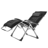 Filing & Organisation: VEVOR Zero Gravity Chair, 33 inch Zero Gravity Recliner Lounge Chair for Indoor and Outdoor, Adjustable Anti Gravity Chair with Cushion, Headrest, Footrest, and Cupholder, 500 lbs, Black
