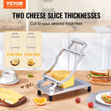 Cutters: VEVOR Cheese Cutter with Wire Cheeser Butter Cutting 0.39" & 0.78" Cheese Slicer