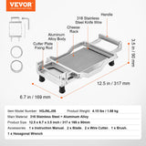 Cutters: VEVOR Cheese Cutter with Wire Cheeser Butter Cutting 0.39" & 0.78" Cheese Slicer