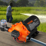 Gardening Tools: VEVOR Water Diaphragm Pump, 20.8 LPM Flow, 4.8 bar Rated Pressure (2.8-6.9 bar Adjustable), 12.7 mm MNPT Self Priming Sprayer Pump with Pressure Switch for RV Camper Marine Boat Lawn, FCC Certified