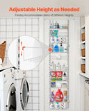 Clothing & Wardrobe Storage: VEVOR 10-Tier Over the Door Pantry Organizer Hanging Storage Rack Adjustable