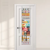 Clothing & Wardrobe Storage: VEVOR 10-Tier Over the Door Pantry Organizer Hanging Storage Rack Adjustable