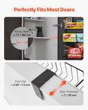 Clothing & Wardrobe Storage: VEVOR 8-Tier Over the Door Pantry Organizer Hanging Storage Rack Adjustable