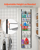 Clothing & Wardrobe Storage: VEVOR 8-Tier Over the Door Pantry Organizer Hanging Storage Rack Adjustable