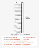 Clothing & Wardrobe Storage: VEVOR 8-Tier Over the Door Pantry Organizer Hanging Storage Rack Adjustable