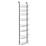 Clothing & Wardrobe Storage: VEVOR 8-Tier Over the Door Pantry Organizer Hanging Storage Rack Adjustable