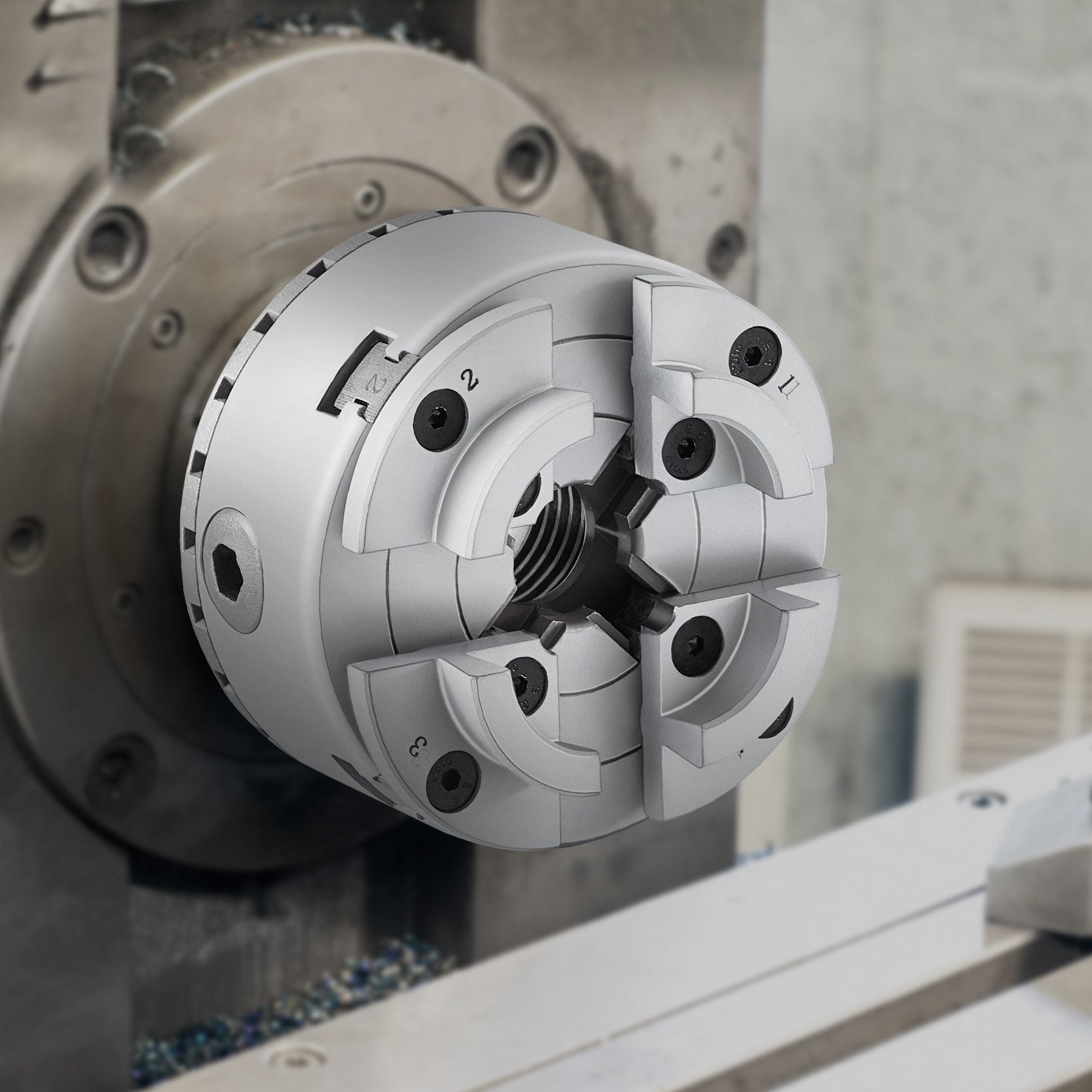 Calculators: VEVOR KP2-3/4 Lathe Chuck, 4-Jaw 70 mm Diameter, Metal Lathe Chuck Turning Machine Accessories, Self-centering Tool, for Lathe, Precision Machining, Grinding Machines, Milling Machines