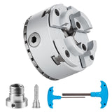 Calculators: VEVOR KP96 Lathe Chuck, 4-Jaw 96 mm Diameter, Metal Lathe Chuck Turning Machine Accessories, Self-centering Tool, for Lathe, Precision Machining, Grinding Machines, Milling Machines