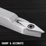Putty Knives, Scrapers & Chisels: VEVOR Wood Turning Tools for Lathe 4 PCS Set, Carbide Lathe Tools with Diamond Shape, Round, Square Cutters, Turning Lathe Chisels with Comfortable Grip Handles Lathe Tools for Craft DIY Hobbyists
