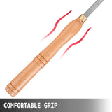 Putty Knives, Scrapers & Chisels: VEVOR Wood Turning Tools for Lathe 4 PCS Set, Carbide Lathe Tools with Diamond Shape, Round, Square Cutters, Turning Lathe Chisels with Comfortable Grip Handles Lathe Tools for Craft DIY Hobbyists