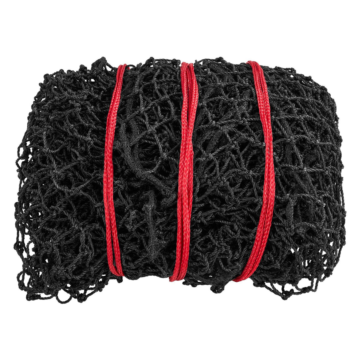 Round Bale Hay Net, 1.5 x 1.5 x 1.5 m, 44.45 x 44.45 mm Holes, PE Material, Reinforced Knotted Design, with Zip Ties, Needle Shuttle, and Repair Twine, Slow Feeder Round Bale Net for Horses