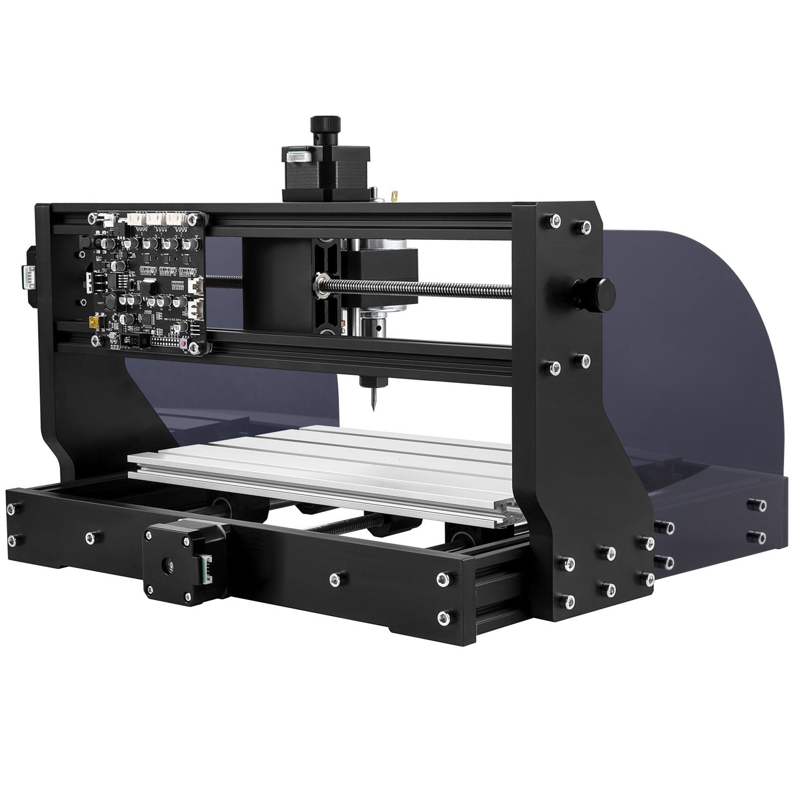 Hand Tools: VEVOR Cnc 3018 Pro 10000RPM Cnc 3018 300×180×45mm Cnc Machine GRBL Control Mini Laser Engraver with Offline Controller 3 Axis laser engraving machine for Carving Milling Plastic Acrylic PVC