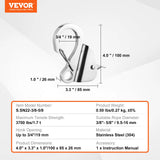 Boating Accessories: VEVOR Boat Anchor Hook Stainless Steel Knotless Anchor System with Quick Release