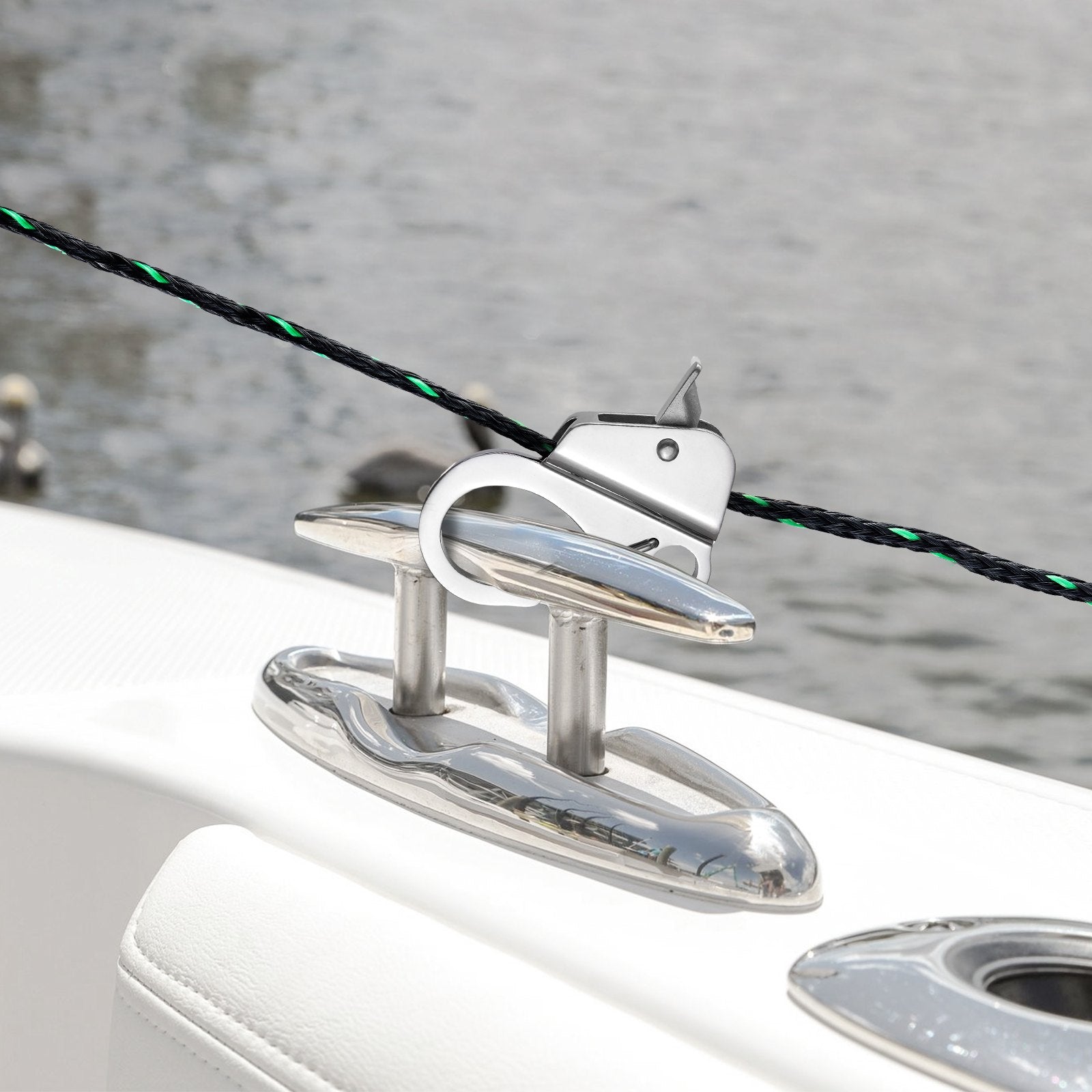 Boating Accessories: VEVOR Boat Anchor Hook Stainless Steel Knotless Anchor System with Quick Release
