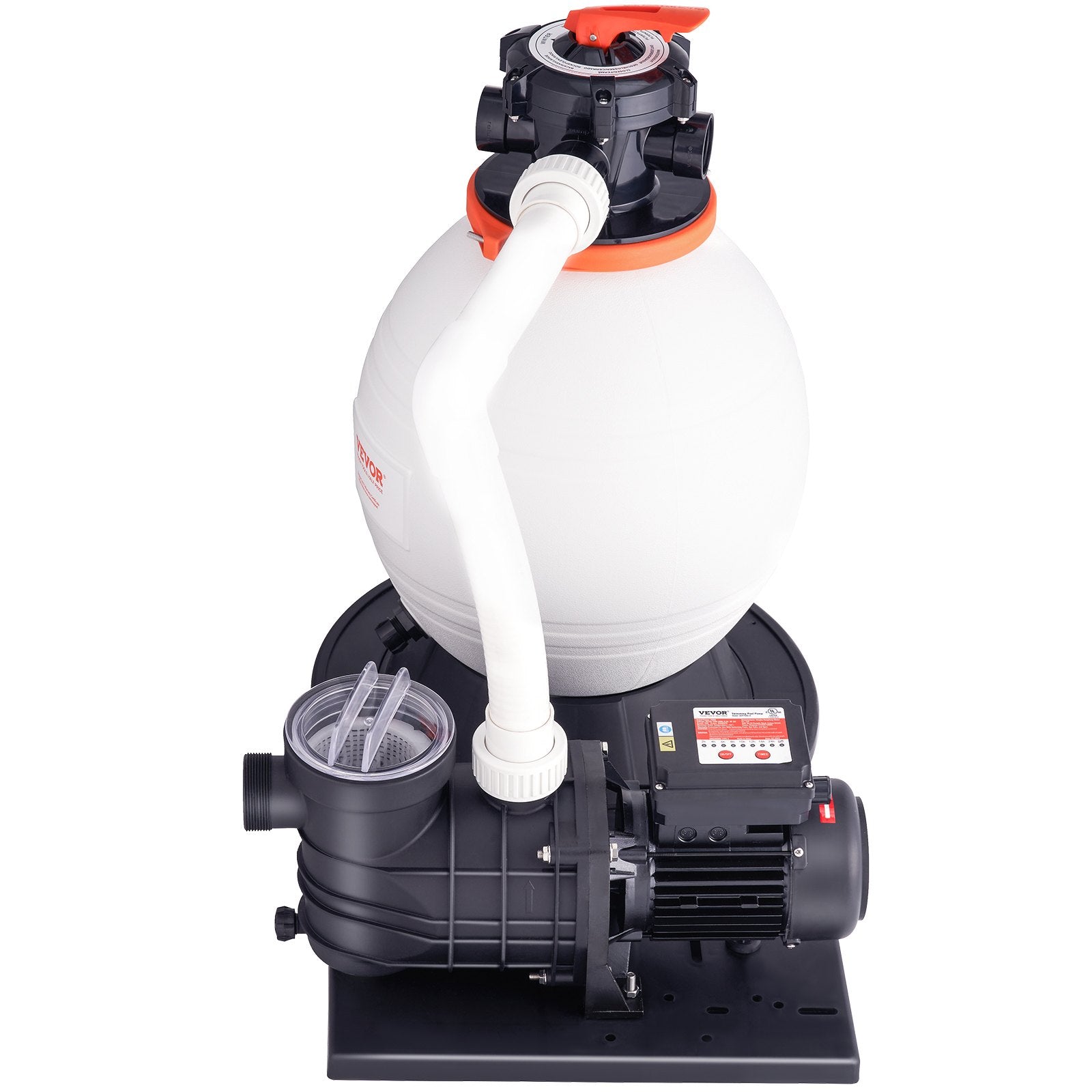 Fountain & Ponds Accessories: VEVOR Sand Filter Above Ground with 850W Pool Pump 18,000 L/H Flow 6-Way Valve