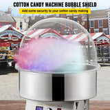 Tape & Dispensers: VEVOR Candy Machine Bubble Shield 20.5 Inch Clear Plastic Cotton Candy Cover for Commercial Candy Maker Machine