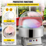 Tape & Dispensers: VEVOR Candy Machine Bubble Shield 20.5 Inch Clear Plastic Cotton Candy Cover for Commercial Candy Maker Machine
