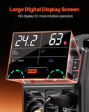 Wedding Favours: VEVOR Pro MIG Welder, 200Amp Pluse Mig Welding Machine, 5-in-1 Synergic Welder Machine MIG Pluse/Gas MIG/Flux Core MIG/Stick/Lift TIG with IGBT Inverter Technology and LCD Screen Display