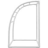 Towel Racks & Holders: VEVOR Outdoor Towel Rack Pool Towel Rack 7 Bar Curved White Freestanding Patio