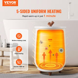 Portable Toilets & Showers: VEVOR Towel Warmer Bucket, 20L Large Towel Warmer for Bathroom, Auto Shut Off Towel Heater with 4-Level Timer Fits up to Two 40"x70" Oversized Towels, Bathrobes, Blankets, ETL & FCC Certified