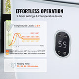 Fountain & Ponds Accessories: VEVOR 25L Towel Warmer Bucket with LED Screen Bottom Heating Columns Timer White