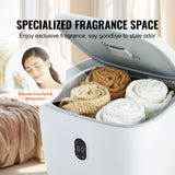 Fountain & Ponds Accessories: VEVOR 25L Towel Warmer Bucket with LED Screen Bottom Heating Columns Timer White