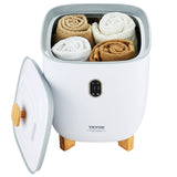 Fountain & Ponds Accessories: VEVOR 25L Towel Warmer Bucket with LED Screen Bottom Heating Columns Timer White