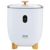 Fountain & Ponds Accessories: VEVOR 25L Towel Warmer Bucket with LED Screen Bottom Heating Columns Timer White