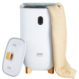 Fountain & Ponds Accessories: VEVOR 35L Large Towel Warmer Bucket with LED Screen Drying Fuction & Timer White
