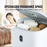 Fountain & Ponds Accessories: VEVOR 35L Large Towel Warmer Bucket with LED Screen Drying Fuction & Timer White
