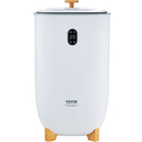 Fountain & Ponds Accessories: VEVOR 35L Large Towel Warmer Bucket with LED Screen Drying Fuction & Timer White