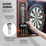 Tool Sockets: VEVOR Dartboard and Cabinet Set Official Size Complete Accessory Steel Tip Dart
