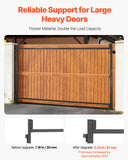 Fence & Gate Accessories: VEVOR Gate Building Kit, Fits 152.4 to 243.8 cm Wide Openings, Up from 182.9 to 213.4 cm High Fence, Adjustable Gate Building Kit, Anti Sag Full Gate Frame Kit with Latch Lock, for Wooden Fence, Iron