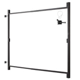 Fence & Gate Accessories: VEVOR Gate Building Kit, Fits 152.4 to 243.8 cm Wide Openings, Up from 182.9 to 213.4 cm High Fence, Adjustable Gate Building Kit, Anti Sag Full Gate Frame Kit with Latch Lock, for Wooden Fence, Iron