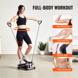 Gym & Training Step: VEVOR Stair Stepper for Exercise at Home Mini Stepper with Resistance Band