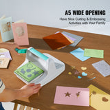 Cutters: VEVOR Manual Die Cutting Embossing Machine 6" Opening For Art Craft Scrapbooking