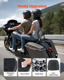 Cross Bar: VEVOR Motorcycle Backrest Sissy Bar with Luggage Rack for Honda Rebel 2017-2022