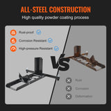 Scooter Accessories: VEVOR Motorcycle Wheel Chock Upright, 816.5 kg Capacity, Heavy-duty Steel Motorcycle Front Wheel Stand with 6 Adjustable Holes, For 381-558.8 mm Off-Road Motorcycles, Standard Motorcycles