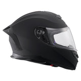 Bicycle Helmets: VEVOR Full Face Motorcycle Helmet Motocross Helmet with Bluetooth Slot