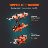 Automotive Lifts & Hoists: VEVOR Motorcycle Lift Scissor Jack Stand 1100 Lb with Saddle ATV Lift Dirt Bike