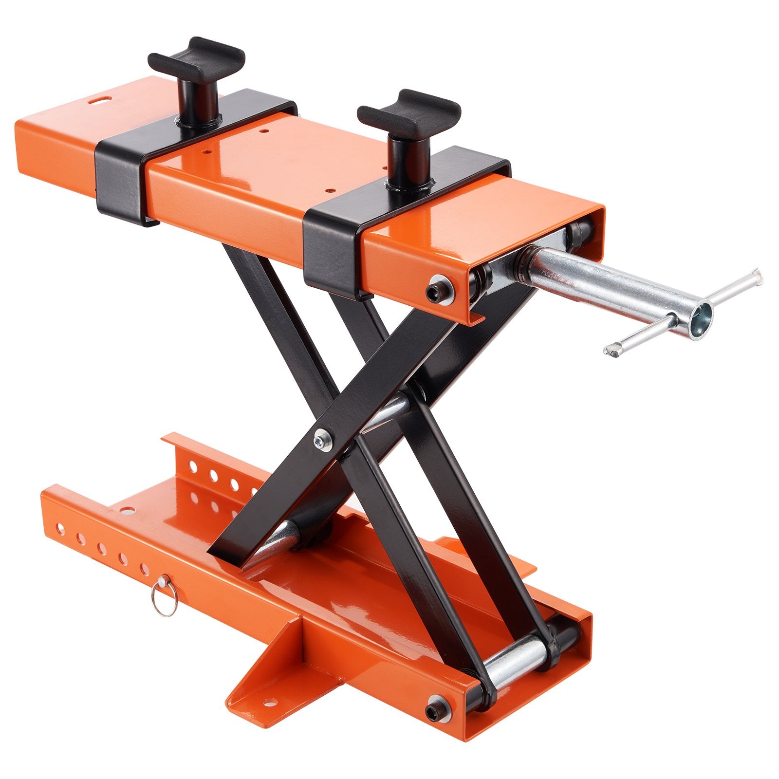 Automotive Lifts & Hoists: VEVOR Motorcycle Lift Scissor Jack Stand 1100 Lb with Saddle ATV Lift Dirt Bike