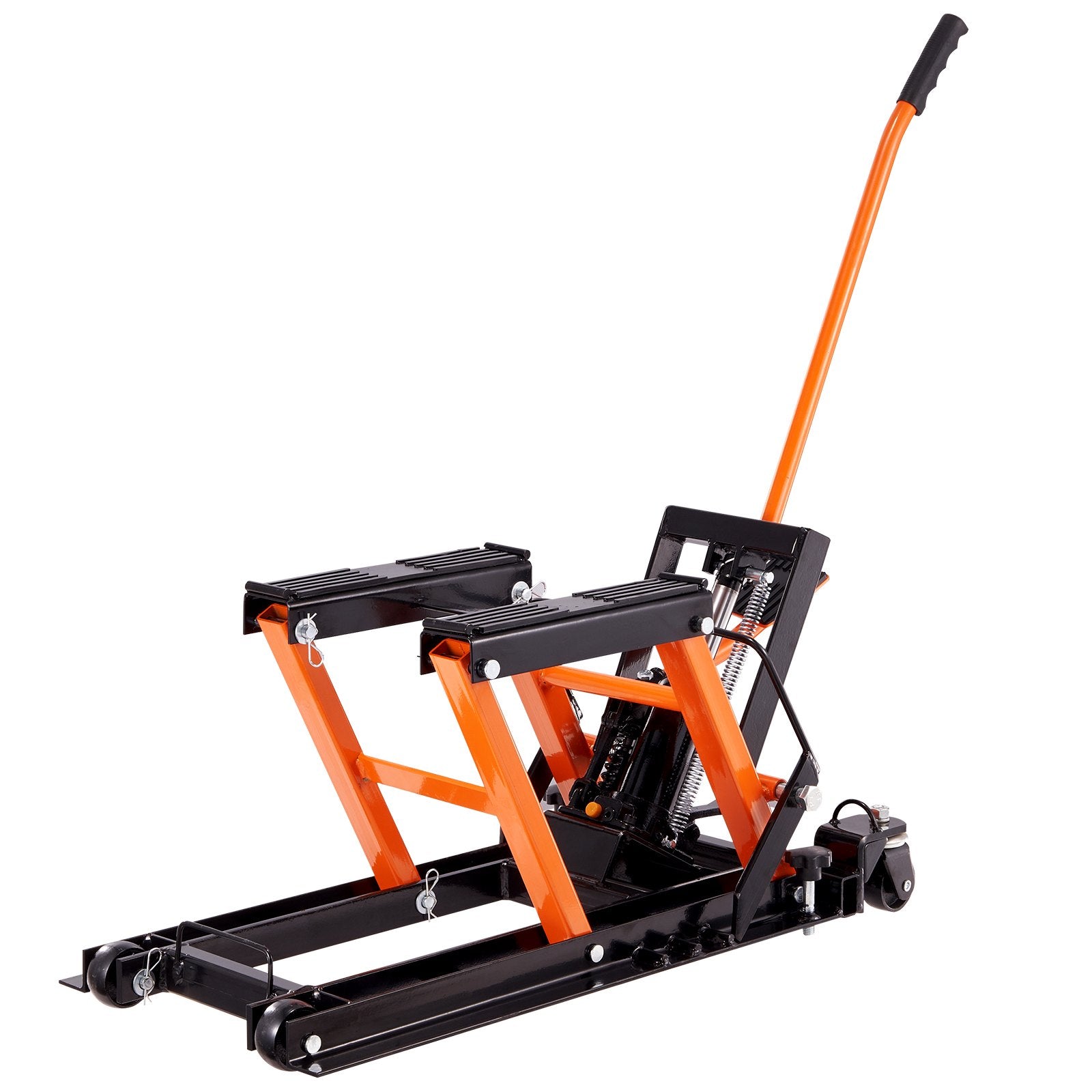 Automotive Lifts & Hoists: VEVOR Motorcycle Hydraulic Pump Jack 1500 LBS ATV Dirt Bike Stand