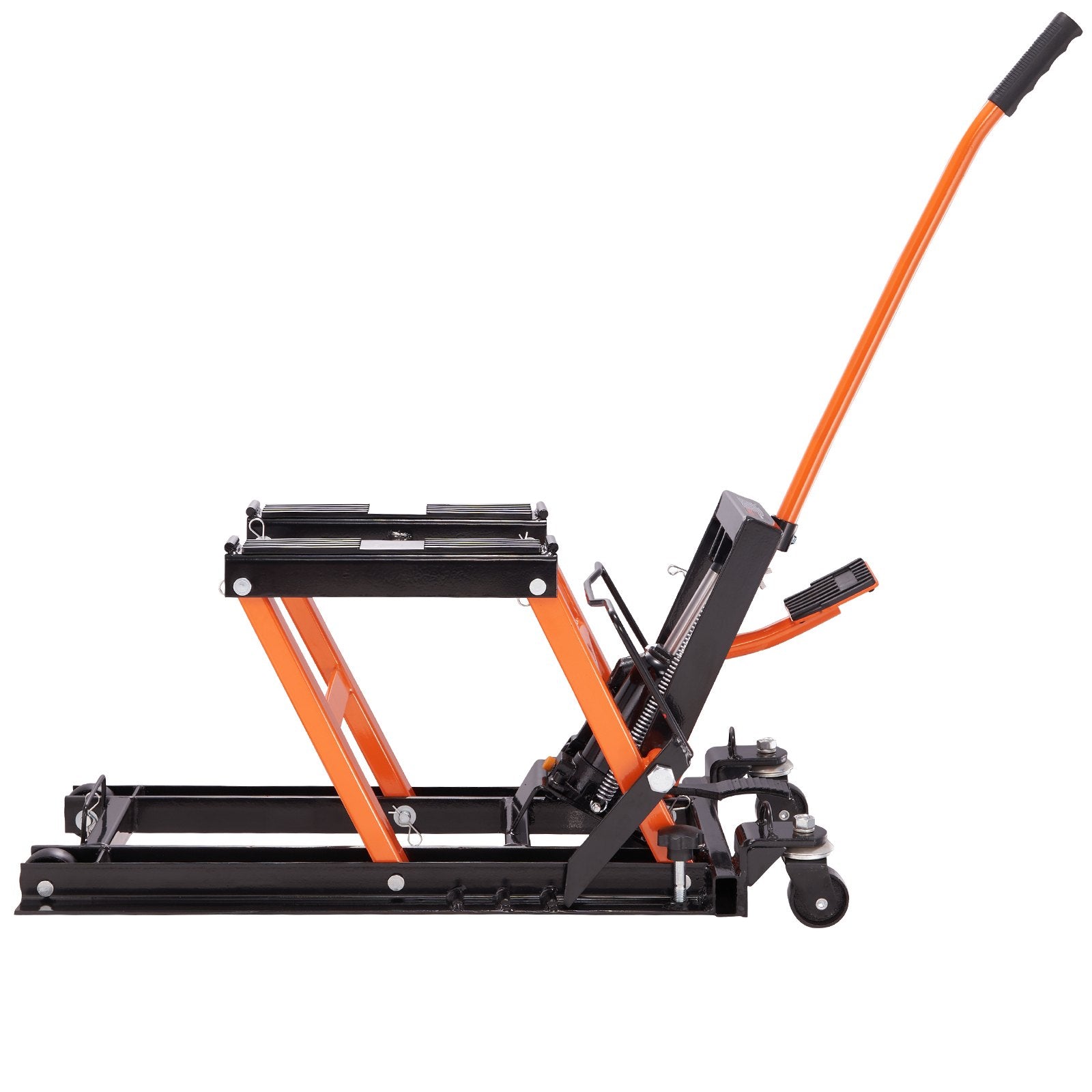 Automotive Lifts & Hoists: VEVOR Motorcycle Hydraulic Pump Jack 1500 LBS ATV Dirt Bike Stand