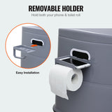 Toilets: VEVOR Portable Toilet for Camping, Porta Potty with 5L Detachable Inner Bucket & Removable Paper Holder, Commode with Dual Lids, Travel Toilet for Adults Kids Outdoor Camping Car Long Road Trips