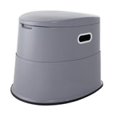 Toilets: VEVOR Portable Toilet for Camping, Porta Potty with 5L Detachable Inner Bucket & Removable Paper Holder, Commode with Dual Lids, Travel Toilet for Adults Kids Outdoor Camping Car Long Road Trips