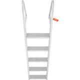 Boating Accessories: VEVOR Removable Dock Ladder 5 Steps, 159 kg Load Capacity, Pontoon Boat Ladder with 4'' Wide Step & Nonslip Design for Ship/Lake/Pool/Marine Boarding