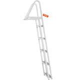 Boating Accessories: VEVOR Removable Dock Ladder 5 Steps, 159 kg Load Capacity, Pontoon Boat Ladder with 4'' Wide Step & Nonslip Design for Ship/Lake/Pool/Marine Boarding